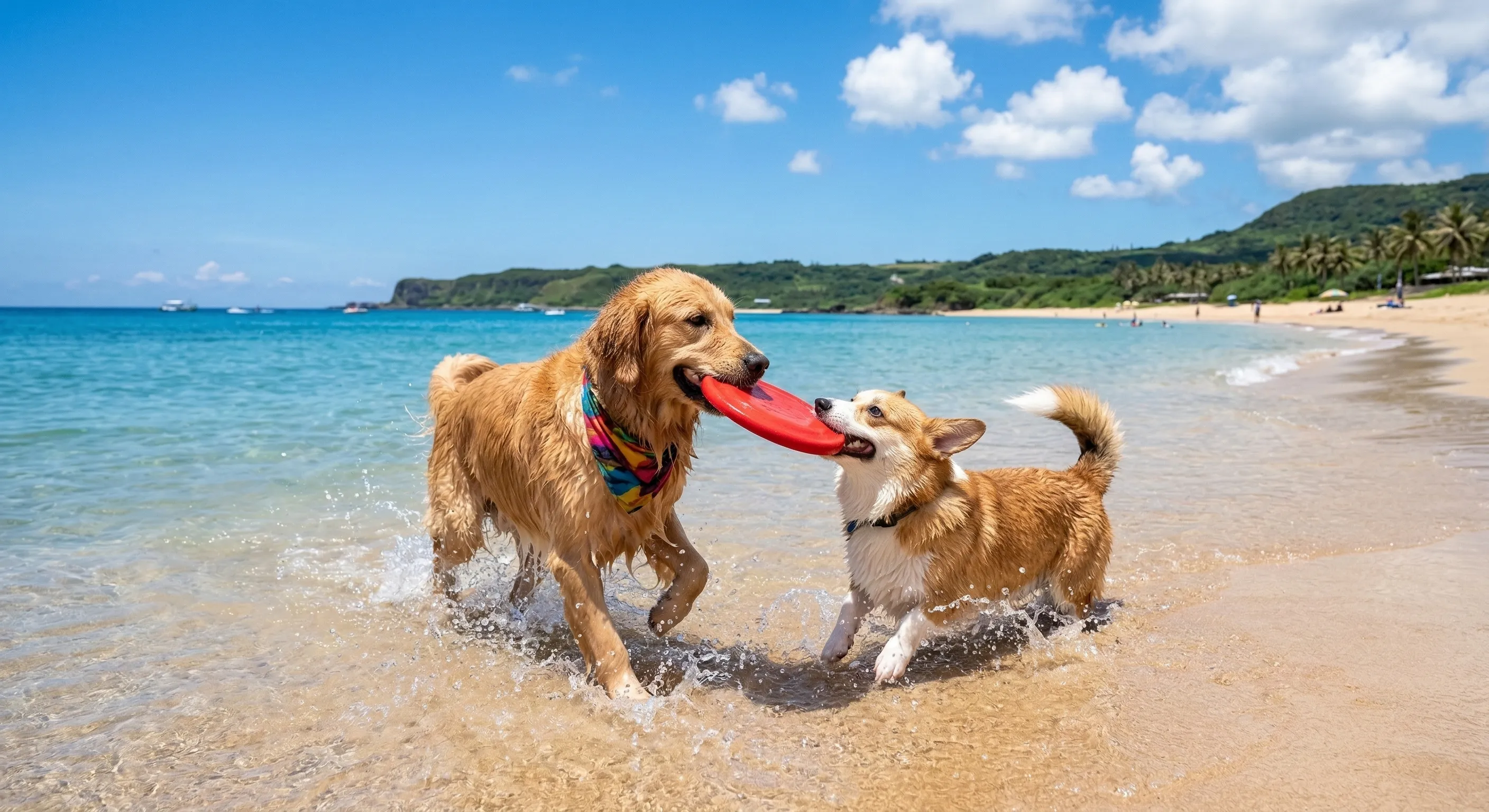 迪噢叢林旅宿-與毛孩玩墾丁-南國戲水與防曬避暑注意事項