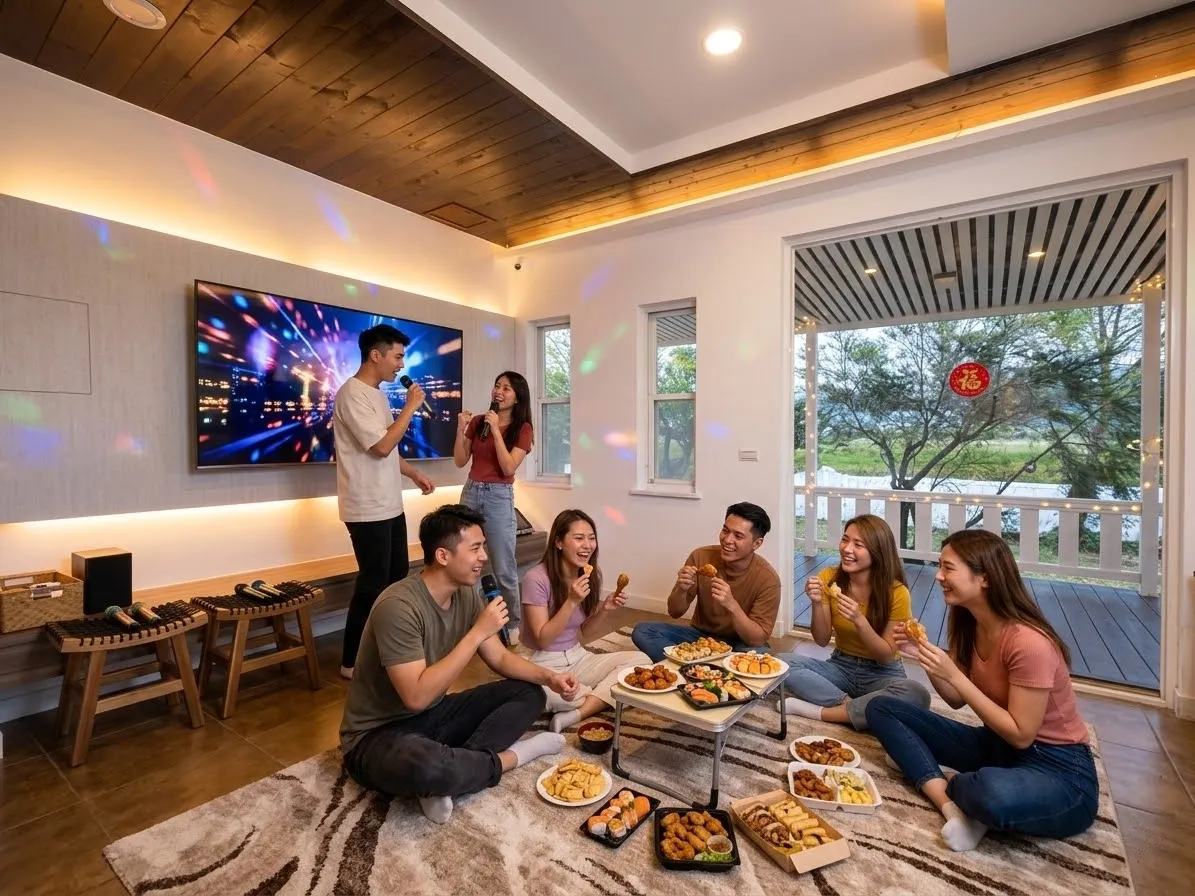 墾丁民宿室內KTV